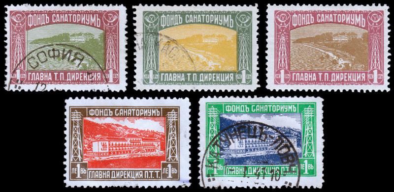 Bulgaria Scott RA10-12, RA13-14 (1930-35) Used/Mint H F-VF B