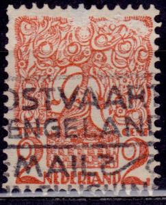 Netherlands, 1923, Tree and Lion of Brabant, 2c, sc#114, used