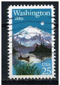USA 1989 Scott 2404 used - 25c, Washington Statehood