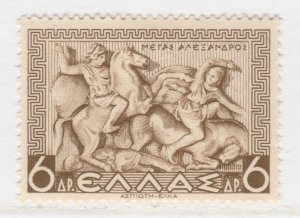 1937 GREECE Alexander the Great at Battle of Issus 6d MNH** Stamp X724-