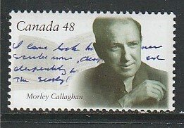 2003 Canada - Sc 1996 - MNH VF -1 single-Authors - Morley Callaghan