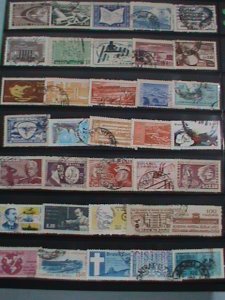 ​BRAZIL STAMPS:35 DIFFERENT  BRAZIL USED STAMPS #BR-O HIGH CATALOG VALUE,