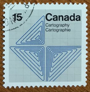 Canada #585 VF/XF used, CDS.