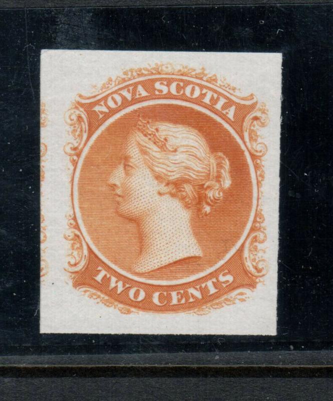 Nova Scotia #9TCi Extra Fine Proof In Orange On India Paper