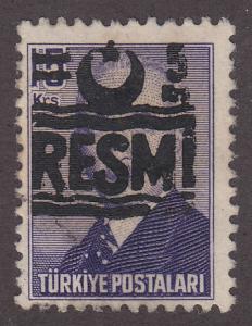 Turkey O29A President Mustafa İsmet İnönü O/P 1955