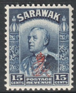 Sarawak Scott 167 - SG158, 1947 GviR Crown Colony 15c MH*