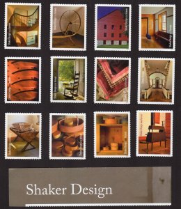 Scott #5896 Shaker Design Set of 12 Forever Stamps - MNH