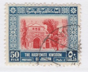 1955-64 Jordan with Wmk 50f Used Stamp A22P1F7755-