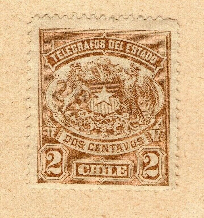 Chile 1904 Early Issue Fine Mint Hinged 2c. NW-09238