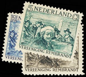 NETHERLANDS SEMI POSTALS B41-43  Mint (ID # 115744)