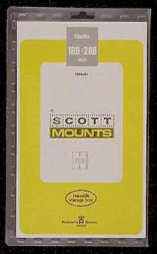 Scott/Prinz Pre-Cut Souvenir Sheets Small Panes Stamp Mounts 160x200 #964 Clear