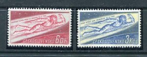 Czechoslovakia 1961 Mi 1263-4 MNH Space Gagarin Flight 9785