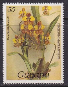Guyana (1985) #1107 MNH; Orchid