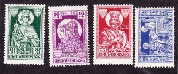 Hungary B88 - B91 Semi Postal MNH Singles