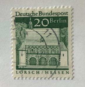 Germany, Berlin 1967 Scott 9N238  used - 20pf, Gate Hall, Lorsch Hessen