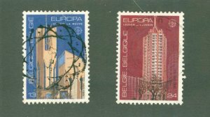 BELGIUM 1268-9 USED BIN $1.00