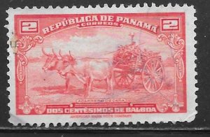 Panama 344: 2c Cart Laden with Sugar Cane, used, VF