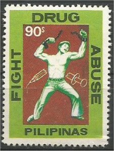 PHILIPPINES, 1979, MH 90s Fight drug abuse. Scott 1423