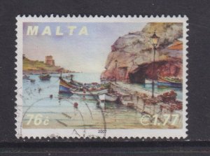 Malta   #1312 used  2007  paintings by Borg 76c