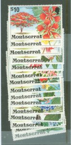 Montserrat #340-354 Mint (NH) Single (Complete Set)