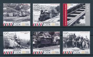 [113414] Montenegro 2008 Railway trains Eisenbahn  MNH