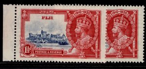 FIJI GV SG242 + 242a, 1½d SHADE VARIETIES, NH MINT. Cat £12.