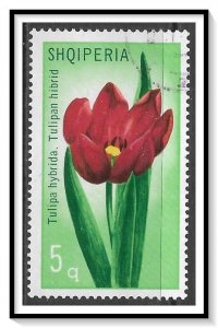Albania #1345 Tulips CTO