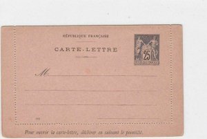 FRANCE EARLY LETTER CARD UNUSED  REF R 1329