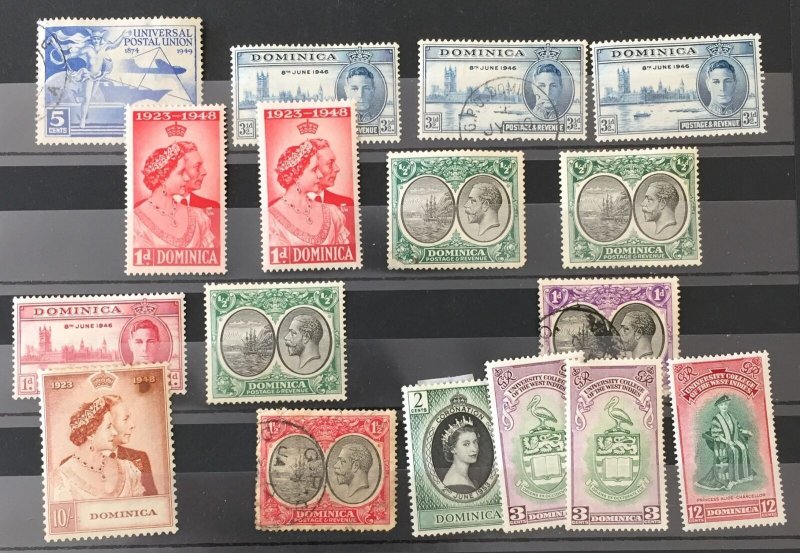 DOMINICA QV/QE M&U Collection (Aprx. 200)  TK1887 