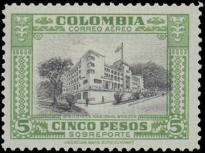 Colombia #C121-C133, Complete Set(13), 1941, Hinged