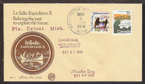 LaSalle Expedition II Weather Day 1976 cover BIN 16142