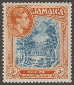 EDSROOM-22163 Jamaica 127b LH 1938 High Value CV$12