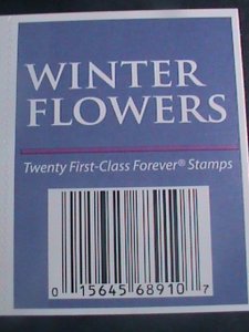 ​UNITED STATES-2014 SC#  4865b -AMERICAN WINTER FLOWERS -MNH BOOKLET-VERY FINE
