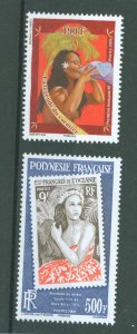 French Polynesia #1014-1015  Single (Complete Set)