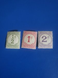 Stamps Bechuanaland J4-6 hinged