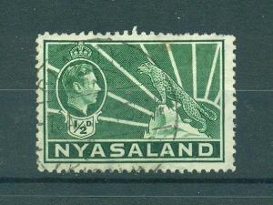 Nyasaland Protectorate sc# 54 used cat val $2.00