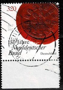 Germany 2017,Sc.#2985 used, 150th Anniversary of the North German Confederation