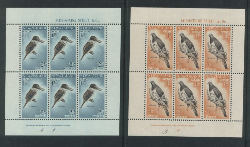 New Zealand B59a, B60a  MNH cgs