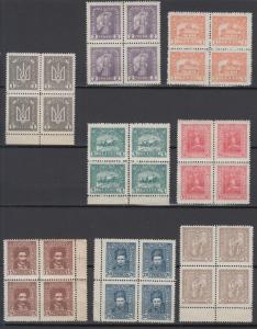 Ukraine - 1920 Vienna Issue complete set - MNH (1125)