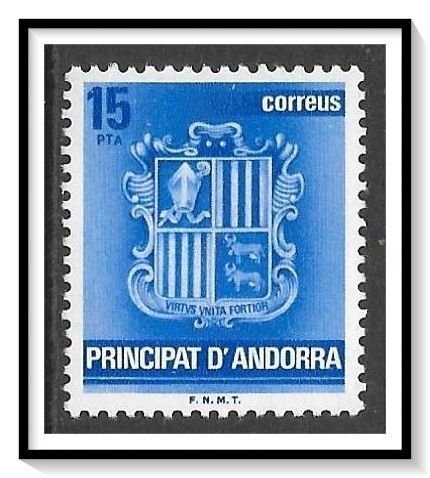 Andorra Spanish #138 Coat Of Arms MNH