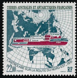Dramatic FSAT TAAF #193 MNH VF...Antarctic or bust!