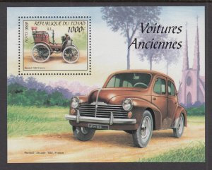 Chad 824 Car Souvenir Sheet MNH VF