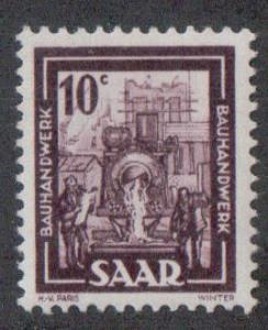 Saar ~ 1949 ~ # 204 ~ Mint ~ cv .20