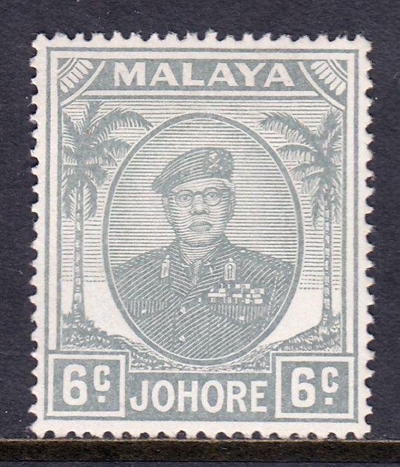 Malaya (Johore) - Scott #135 - MH - SCV $1.25