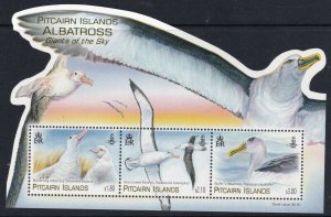 Sc# 769 Pitcairn Island 2014 Albatrosses S/S souvenir sheet MNH CV $11.50