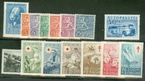 FINLAND 1954 YEARSET