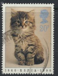 Great Britain SG 1479  Used   - RSPCA Animals 