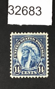 US STAMPS # 695 MINT OG NH LOT #32683