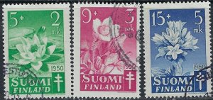 Finland B101-03 Used 1950 set (ak3930)