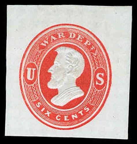 U.S. CUT SQUARES UO56  Mint (ID # 71543)